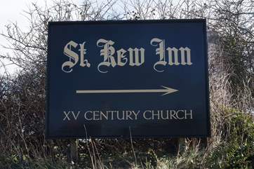 This way to the St Kew Inn!