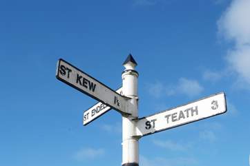 Mays Cottage is not far from the beach at Trebarwith, and Polzeath is just down the road.