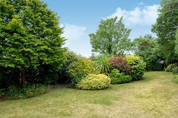 The delightful garden.