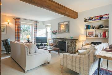 After a day out exploring all that this wonderful part of Cornwall has to offer, come back to May's Cottage to snuggle up in front of the open fire.