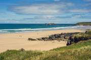 Long stretches of golden sand make the beaches in St Ives the perfect place for a seaside day.