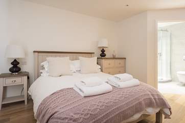 The bedrooms are very stylish.
