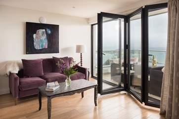 Whatever the weather, you can enjoy the view.