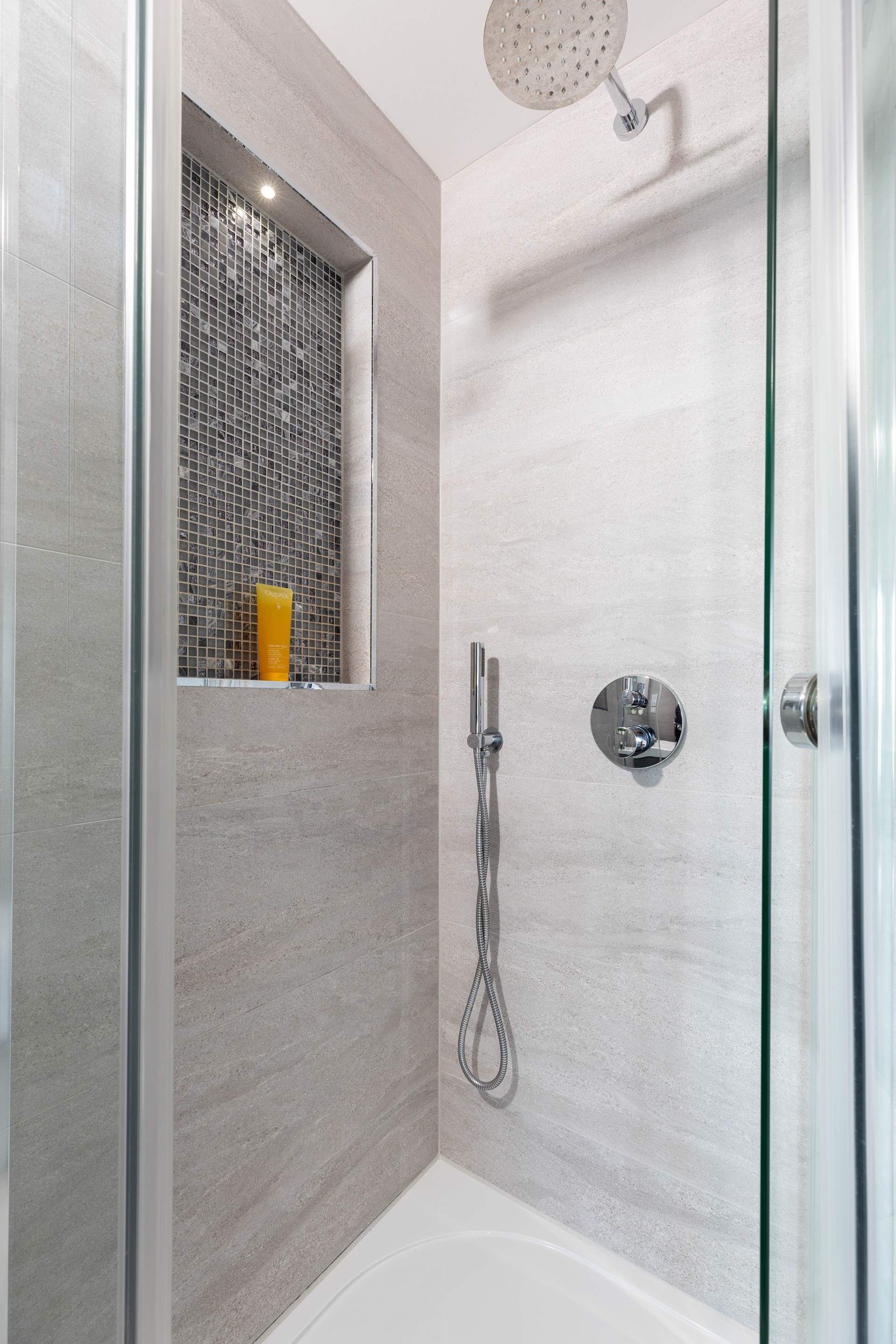 A very luxurious power shower.
