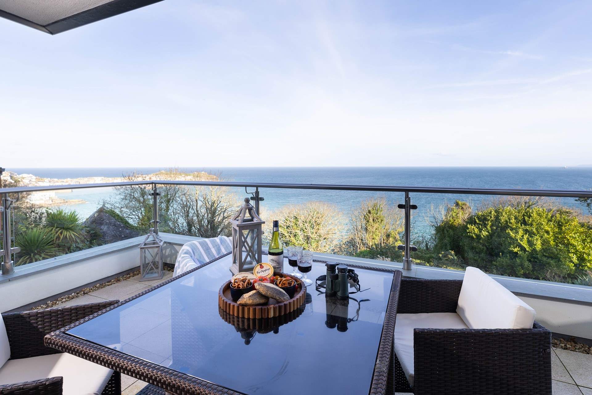 Azure blue seas and golden sand, a view to sit back and enjoy with friends or family.