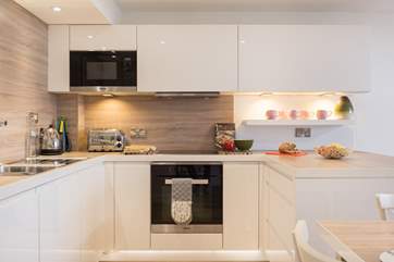 The kitchen - equipped with everything you need.
