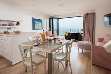 Fabulous sea views.