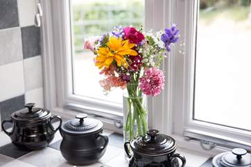 This pretty cottage has been very thoughtfully renovated.