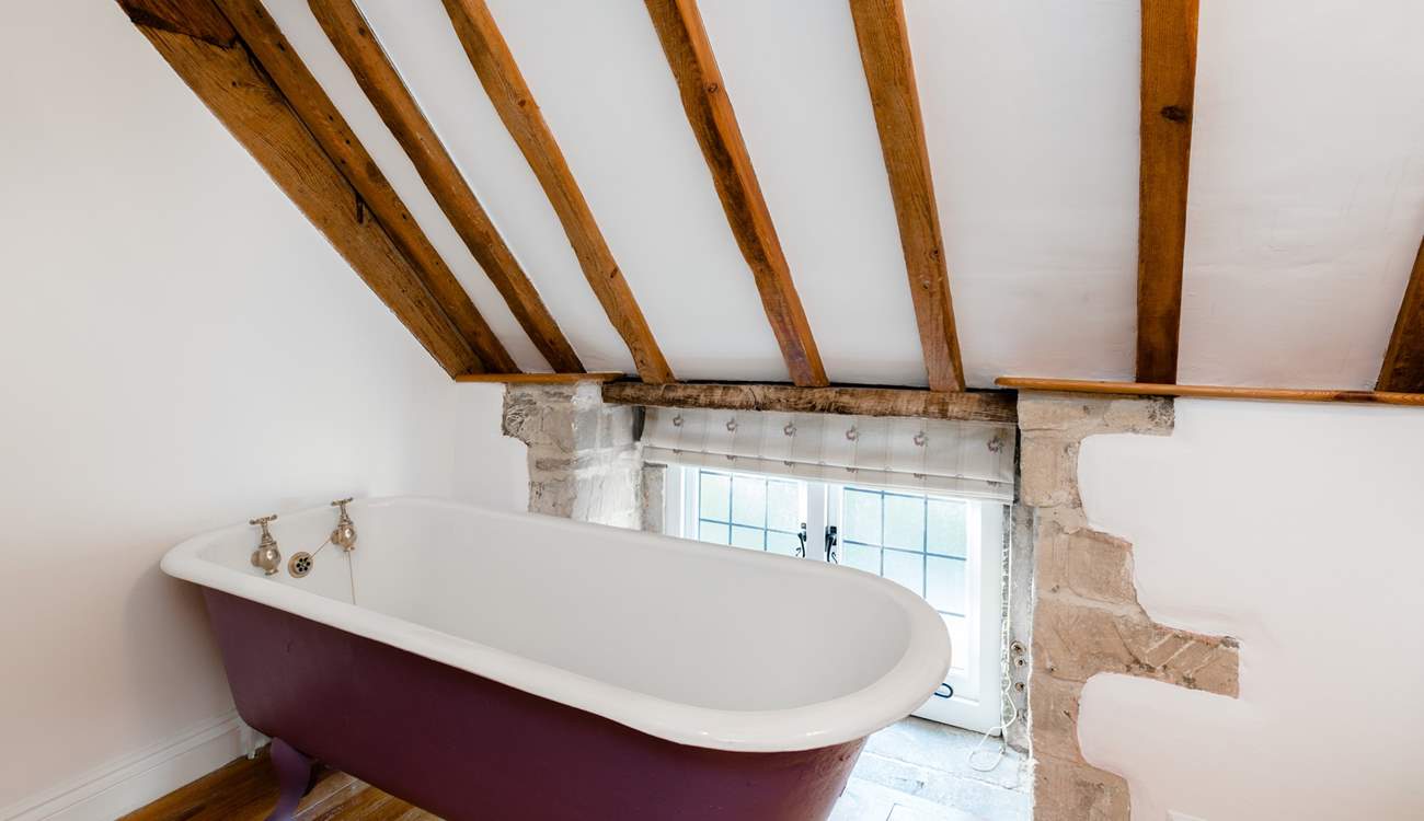 Even this room is filled with character.