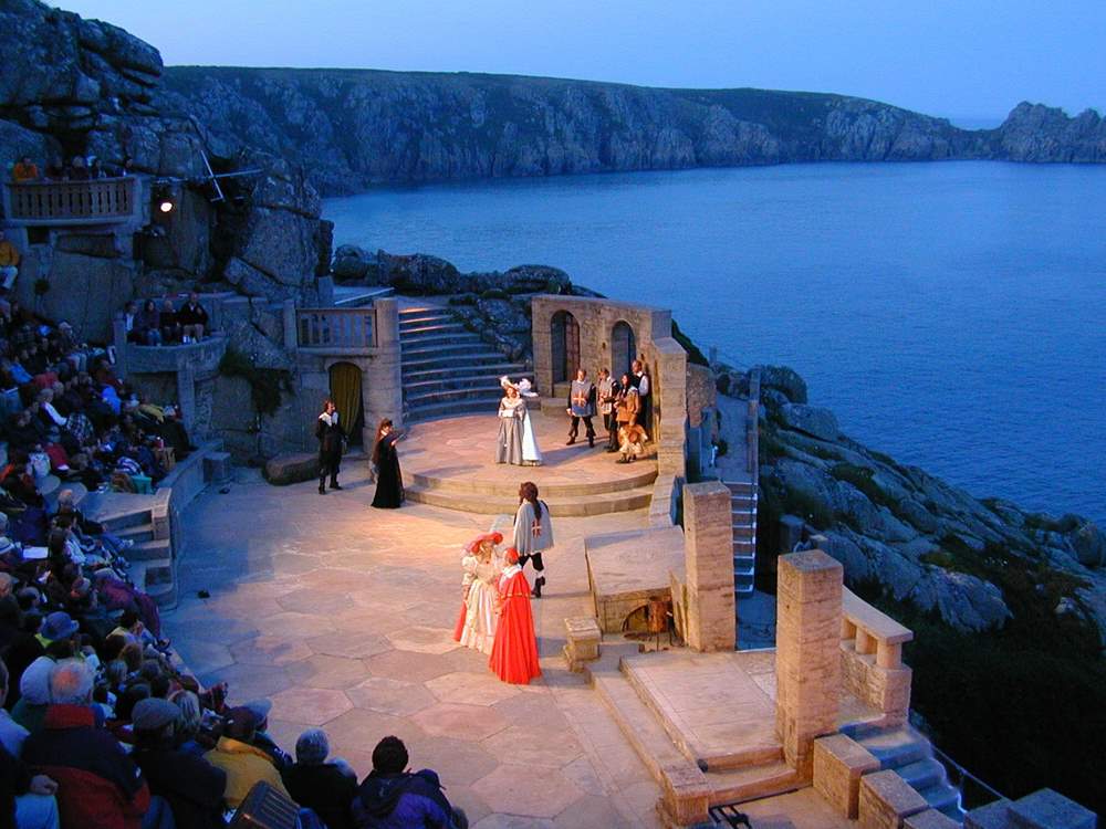Catch an evening performance at nearby Minack Theatre - do book ahead and remember to pack a picnic.