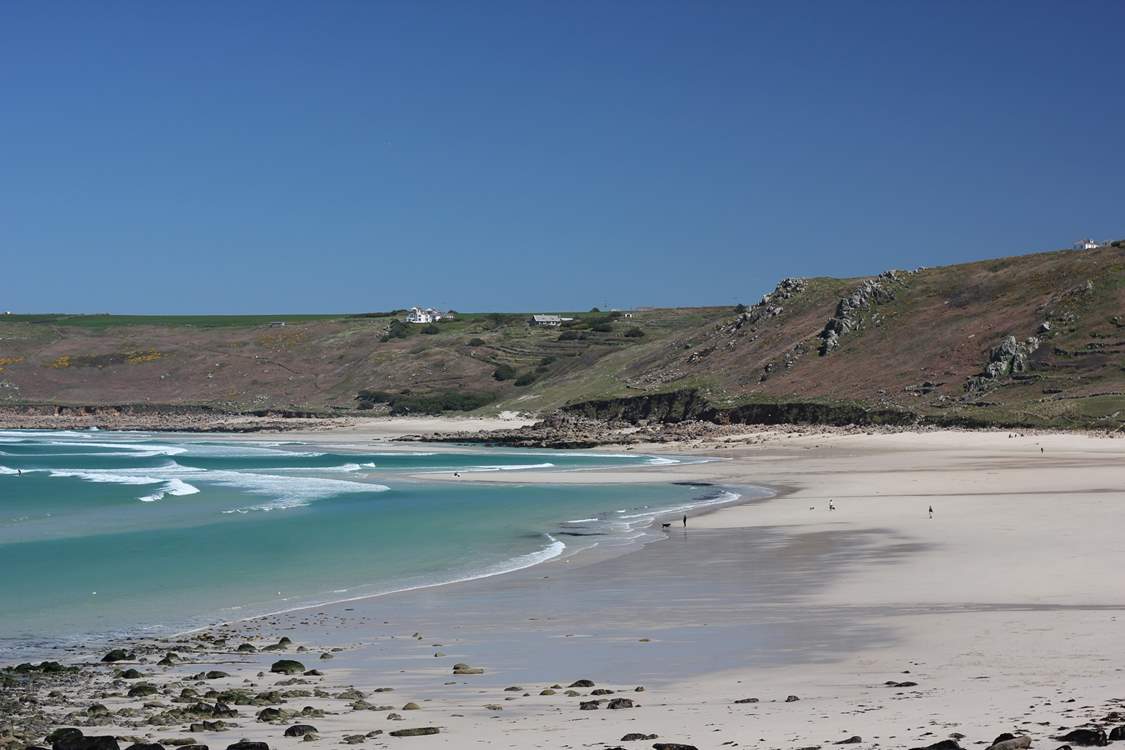 Sennen Cove is just three miles away.