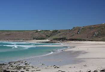 Sennen Cove is just three miles away.