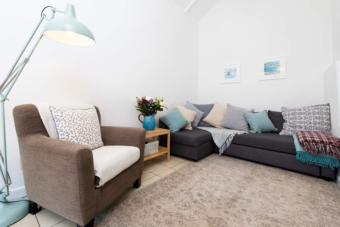 There is plenty of room to relax in the cosy sitting-area, complete with under-floor heating to keep you toasty in the cooler months.