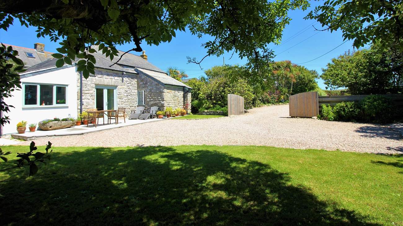 A wonderful outside space for you to enjoy.