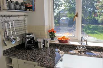 The kitchen has everything you need - a real home-from-home.