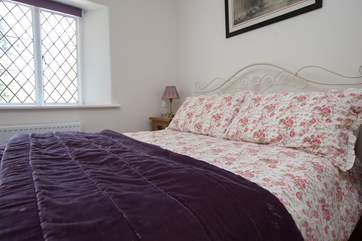 A cosy and snug room to curl up in after all that fresh air.