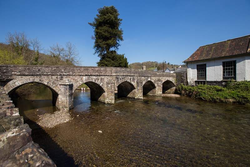 This is the bridge that you will cross into the town for all the lovely local shops, cafes and pubs.