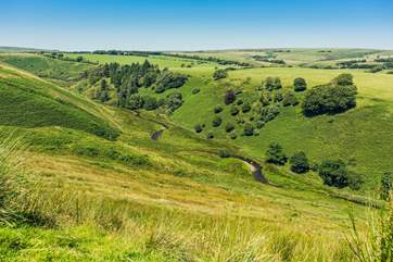 Exmoor offers miles of open space, stunning walking, deep valleys and tumbling rivers.