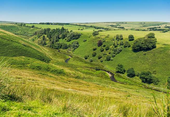 Exmoor offers miles of open space, stunning walking trails, deep valleys and tumbling rivers.