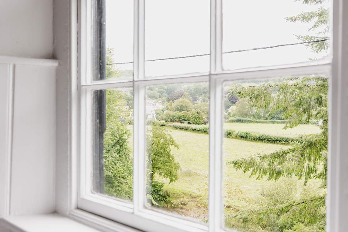 The views of the surrounding countryside are glorious.