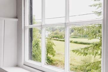 The views of the surrounding countryside are glorious.