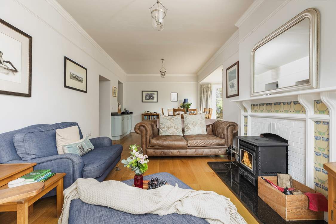 A comfy room to relax in.