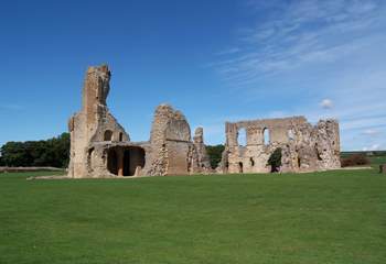 Sherborne old castle is the ruin of a 12th Century castle.