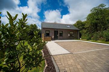 Willow, a contemporary eco-house set within the grounds of The Emerald.