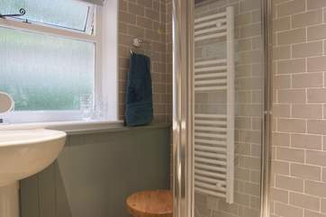 The modern shower-room.