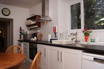 The kitchen...