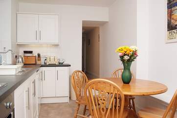 A view of the kitchen/diner.