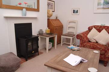 The sitting-room.