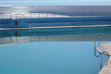 Fabulous art deco Jubilee Pool can be found along the Penzance promenade.