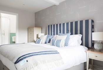 Gorgeous comfy beds with quality mattress and linens, what more do you need for a good night's sleep?