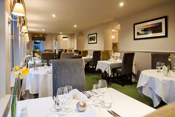 The Atlantic View restaurant.