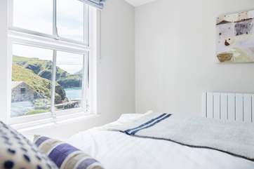 The view from your comfy luxury bed, you may find it difficult to get up in the morning!