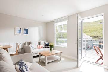 A door from the living-room opens onto your private balcony.