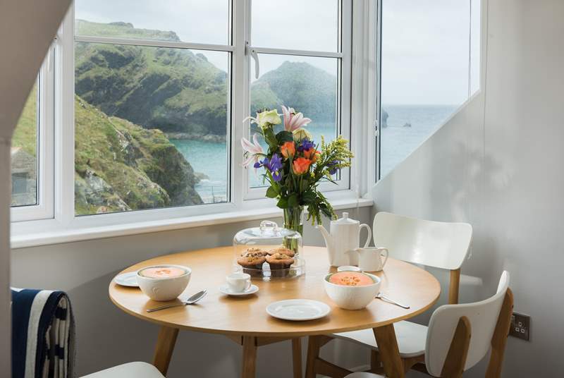 You may find it hard to take your eyes away from the views so your coffee may go cold!

