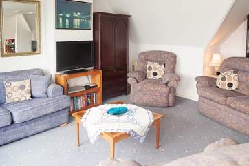 There is plenty of comfy seating with reclining chairs for the total relaxation experience.