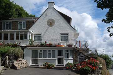 The apartment sits above the owners home and Anchors Rest (2970) on the ground floor.