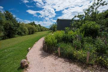 The little path leading to Apple Blossom.