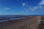 Exmouth beach looking towards Dawlish.