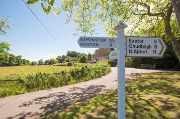 There are many villages and towns to visit within a short drive.