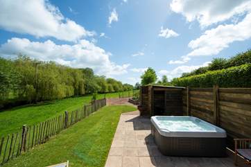 Peace and tranquility in this countryside setting.