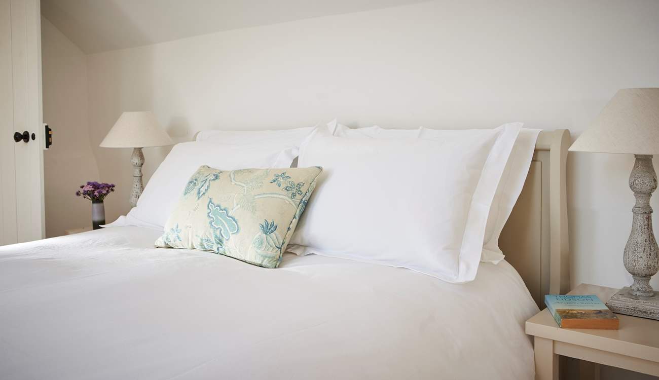 Luxurious soft furnishings and bedding add to the experience here.