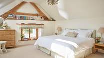 This is the second double bedroom - with a 'zip and link' bed in case you want it to be set up as twin beds.