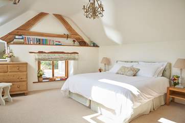 This is the second double bedroom - with a 'zip and link' bed in case you want it to be set up as twin beds.