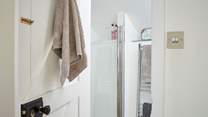 There is a very useful separate shower-room on the first floor.