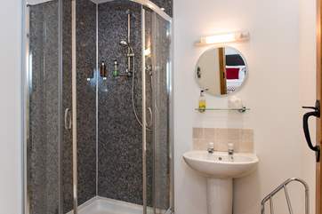 The en suite shower-room for Bedroom 3.