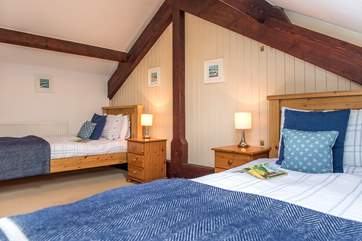 Bedroom 4, the twin-bedded room, does have limited headroom in places.